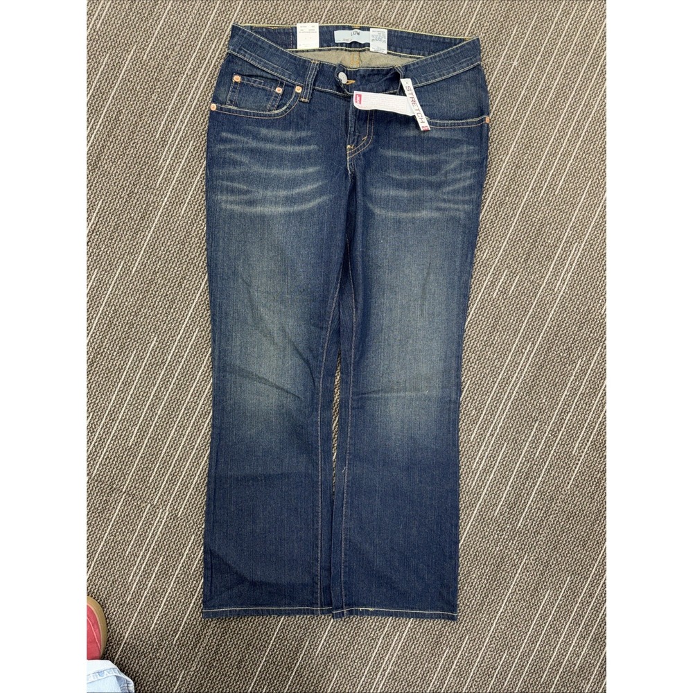 Levi's Jeans Women's 16w 542 Low Rise Washed & Worn Bootcut NWT
